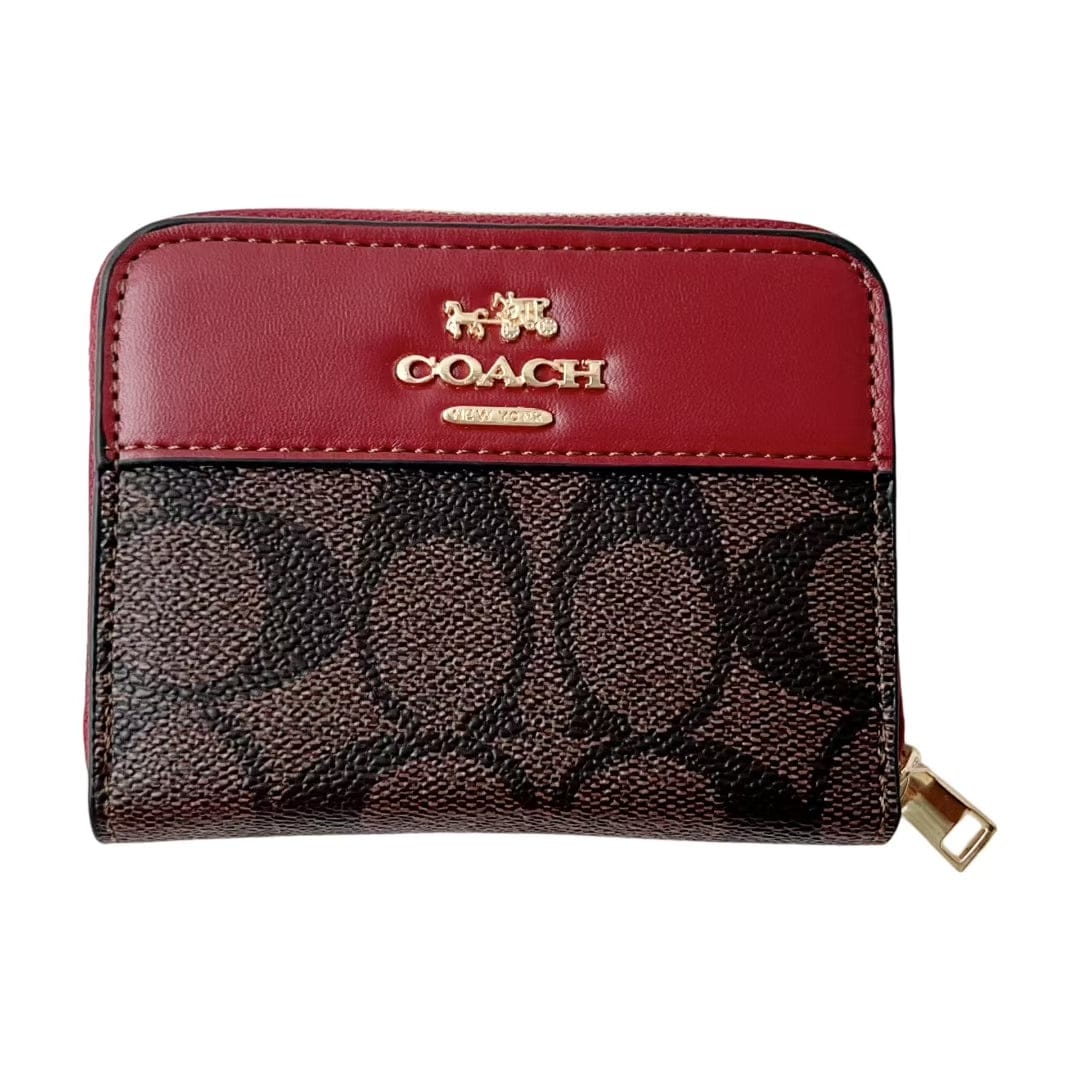 HypedEffects Coach Zip Around Wallet Card Holder
