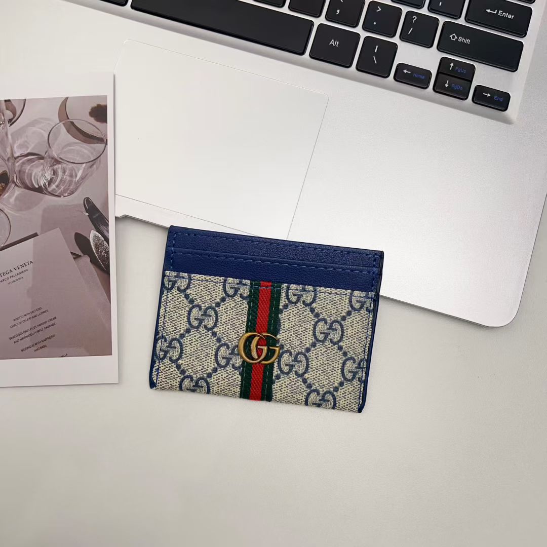 gucci gucci Canvas Wallet Card Holder