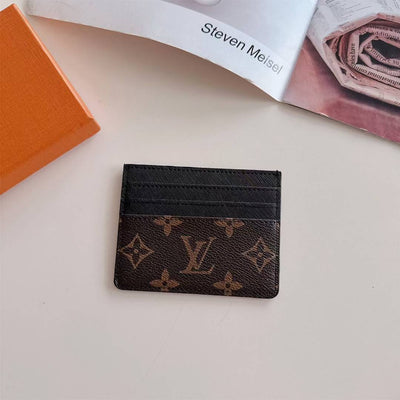 Monogram Slim Card Holder Wallet