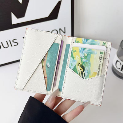 louis vuitton Multicolor Compact Wallet Card Holder