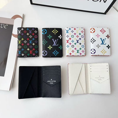 louis vuitton Multicolor Compact Wallet Card Holder