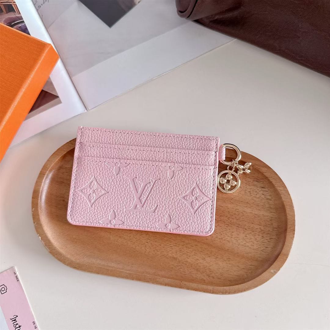 louis vuitton Embossed Monogram Wallet Card Holder