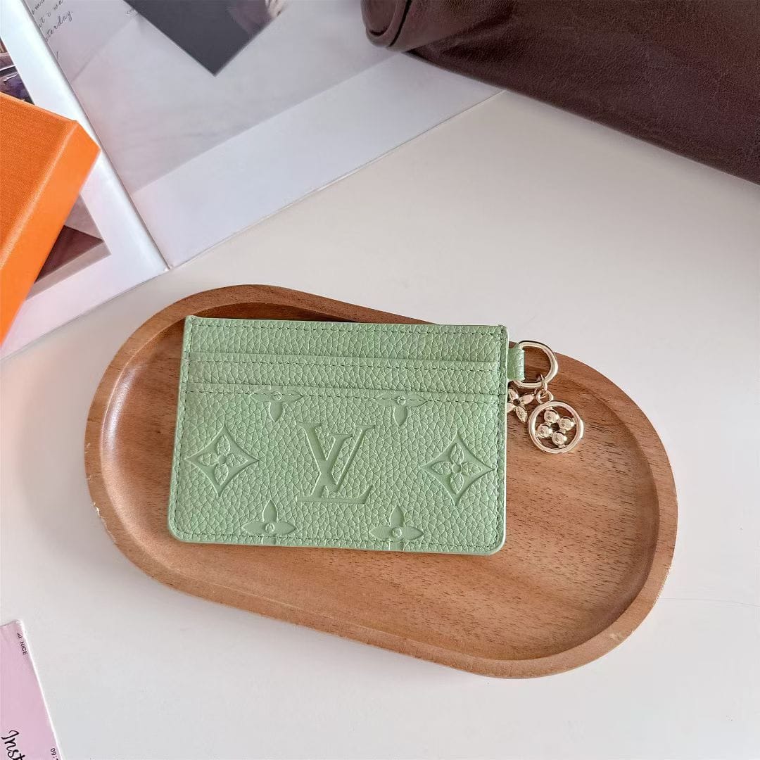 louis vuitton Embossed Monogram Wallet Card Holder