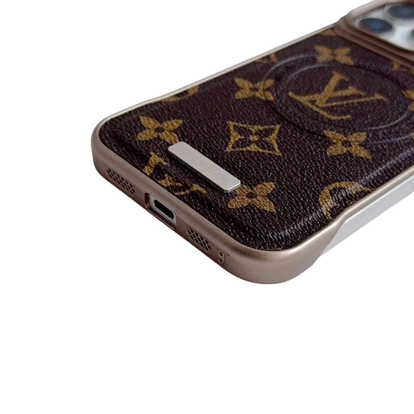 louis vuitton and gucci Luxury Protective Phone Case with Designer Monogram Back Cover
