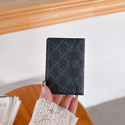 louis vuitton and gucci Slim Card Holder Wallet Luxury Designer Card Case Available in Multiple Styles