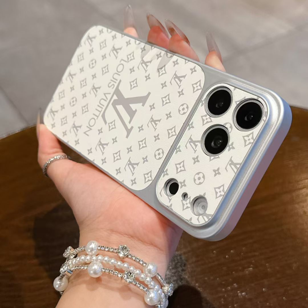 louis vuitton Inspired Monogram Phone Case for iPhone 14 to iPhone 17 Pro Max