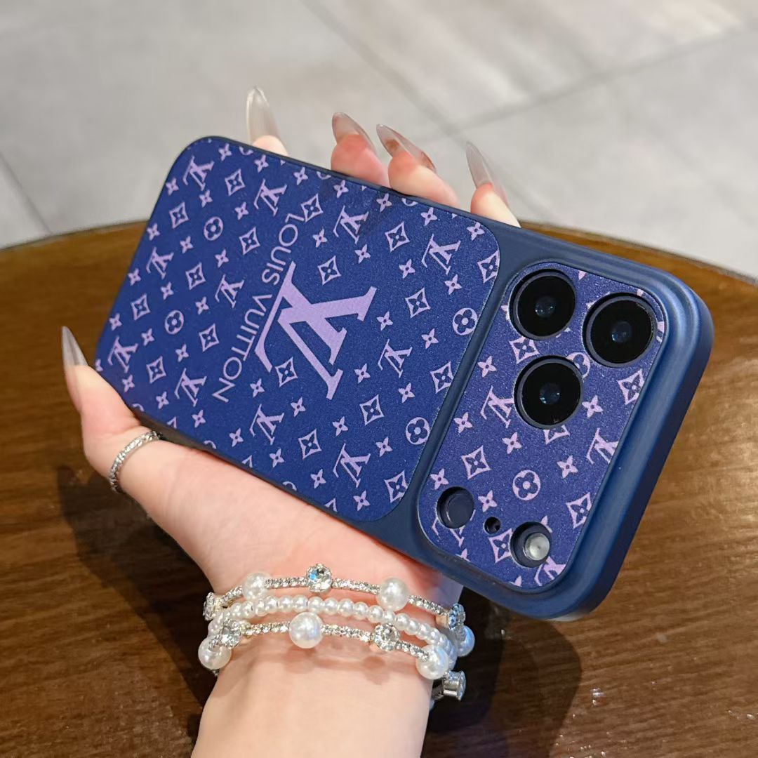 louis vuitton Inspired Monogram Phone Case for iPhone 14 to iPhone 17 Pro Max
