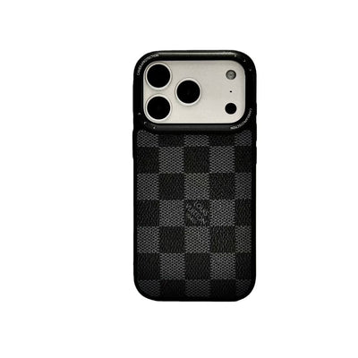 louis vuitton Iconic Monogram and Damier Case Luxury Edition for iPhone 14 to 17 Pro Max