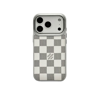 louis vuitton Iconic Monogram and Damier Case Luxury Edition for iPhone 14 to 17 Pro Max