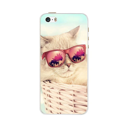 For iPhone 5 5S SE iPhone5s Case for iPhone 5S Case Silicone Cute Case for iphone SE Cover bumper for iphone 5 S 5se Phone cases