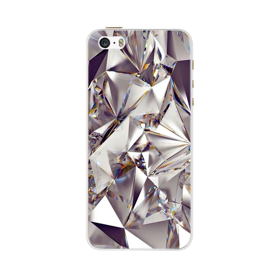 For iPhone 5 5S SE iPhone5s Case for iPhone 5S Case Silicone Cute Case for iphone SE Cover bumper for iphone 5 S 5se Phone cases