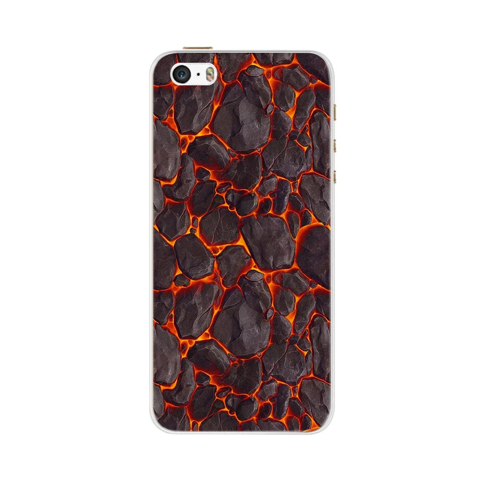 For iPhone 5 5S SE iPhone5s Case for iPhone 5S Case Silicone Cute Case for iphone SE Cover bumper for iphone 5 S 5se Phone cases