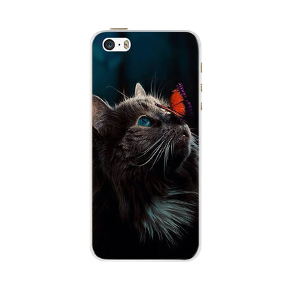 For iPhone 5 5S SE iPhone5s Case for iPhone 5S Case Silicone Cute Case for iphone SE Cover bumper for iphone 5 S 5se Phone cases