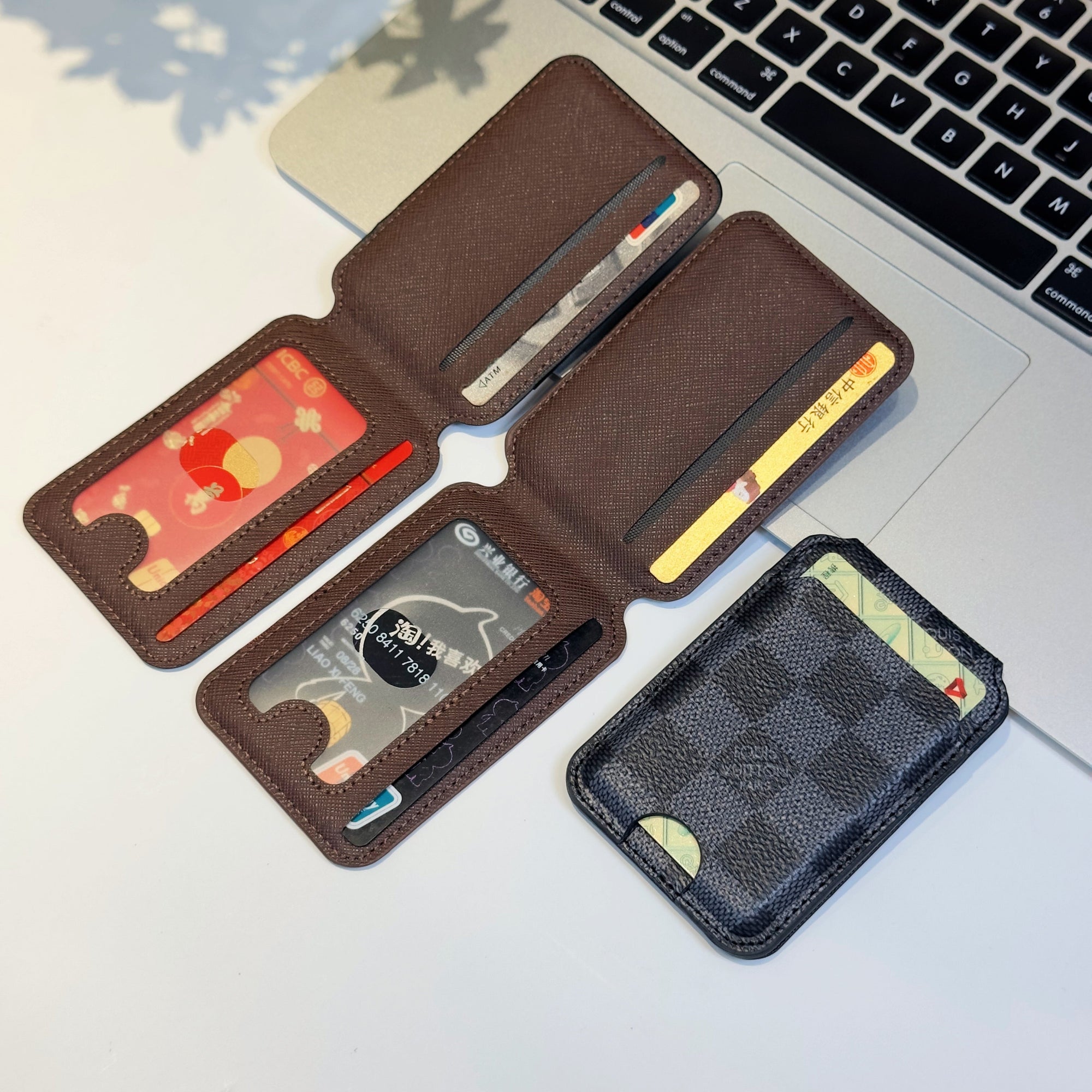 louis vuitton Monogram Slim Wallet Card Holder