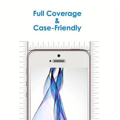 4-Pack Tempered Glass for iPhone SE 2016, iPhone 5S, iPhone 5, iPhone 5C Screen Protector, Bubble Free, 9H Hardness