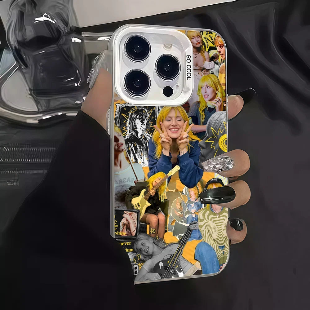 Singer H-hayley Williams Past Lives Phone Case For IPhone 12 11 13 14 15 16 17Max Pro Plus Mini Protective IMD Color Cover