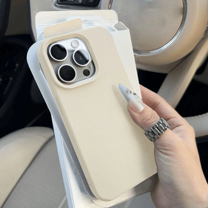 Leather TPU Phone Case For iPhone 17 Pro Max 16 13 11 15 14 Plus 12 17 Air 17Promax 16promax Shockproof Soft Funda Cover Coque