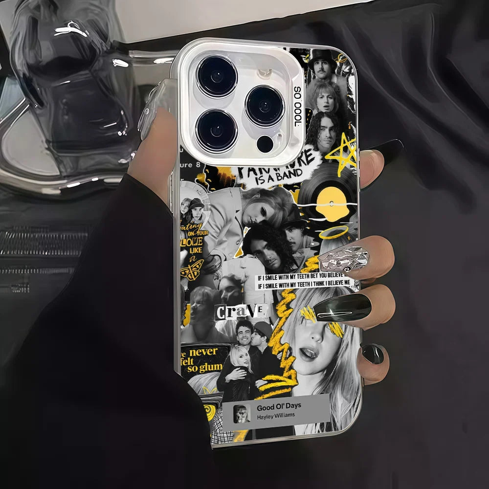 Singer H-hayley Williams Past Lives Phone Case For IPhone 12 11 13 14 15 16 17Max Pro Plus Mini Protective IMD Color Cover