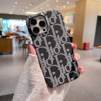HypedEffects Black And White Dior Phone Cases for iPhone 17 Pro Max