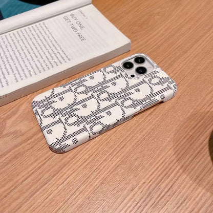 HypedEffects Black And White Dior Phone Cases for iPhone 17 Pro Max