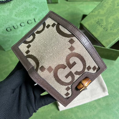 HypedEffects Brown gucci Leather Wallet