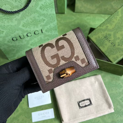 HypedEffects Brown gucci Leather Wallet