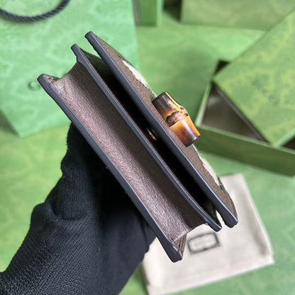 HypedEffects Brown gucci Leather Wallet
