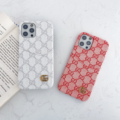 HypedEffects Card Holder Louis Vuitton And Gucci Phone Case for Samsung