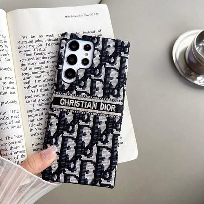 HypedEffects Christian Dior Designer Phone Cases for Samsung with Iconic Patterns