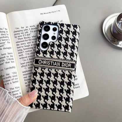 HypedEffects Christian Dior Designer Phone Cases for Samsung with Iconic Patterns