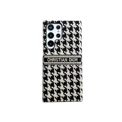 HypedEffects Christian Dior Designer Phone Cases for Samsung with Iconic Patterns