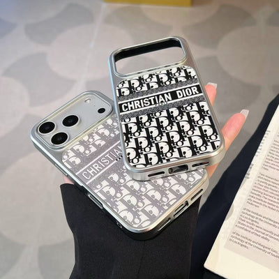 HypedEffects Christian Dior Inspired Luxury Phone Case for iPhone 14 to iPhone 17 Pro Max
