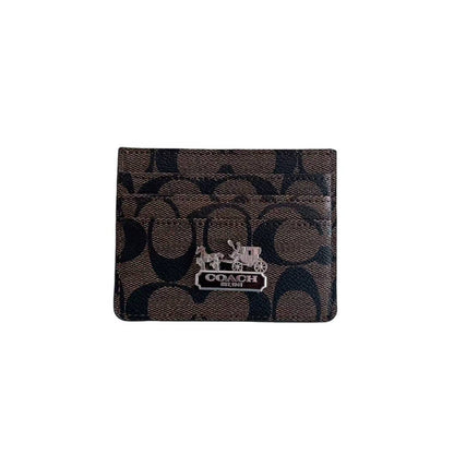 HypedEffects Coach Signature Canvas Wallet Card Holder