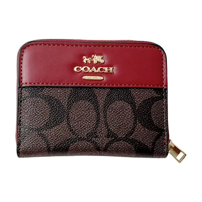 HypedEffects Coach Zip Around Wallet Card Holder