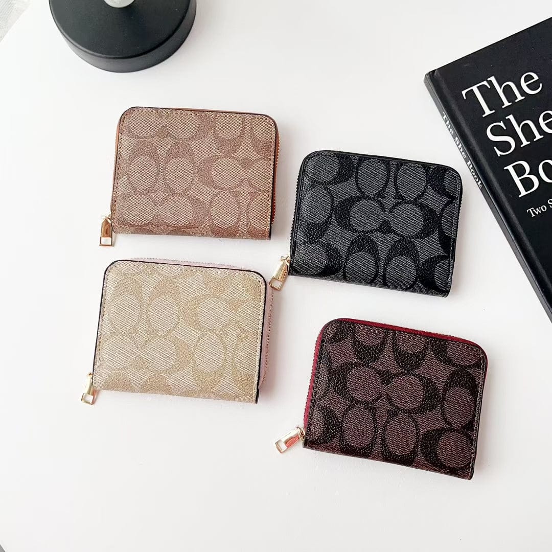 HypedEffects Coach Zip Around Wallet Card Holder
