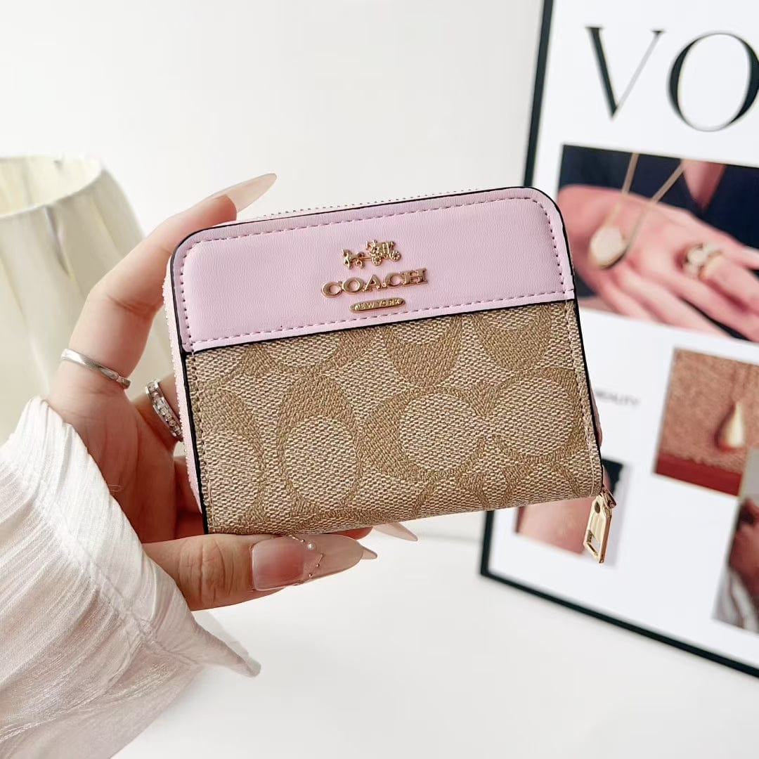 HypedEffects Coach Zip Around Wallet Card Holder