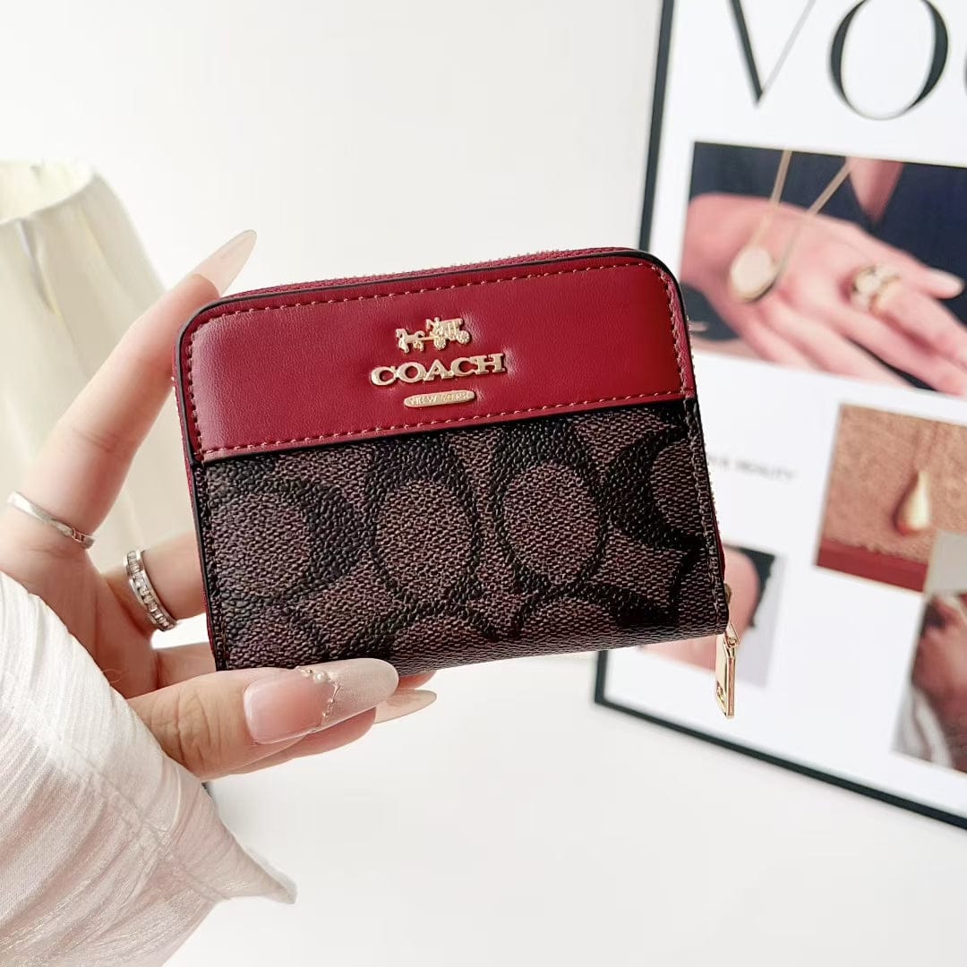 HypedEffects Coach Zip Around Wallet Card Holder