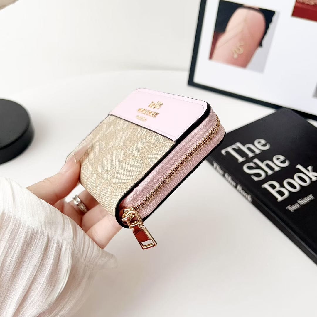 HypedEffects Coach Zip Around Wallet Card Holder