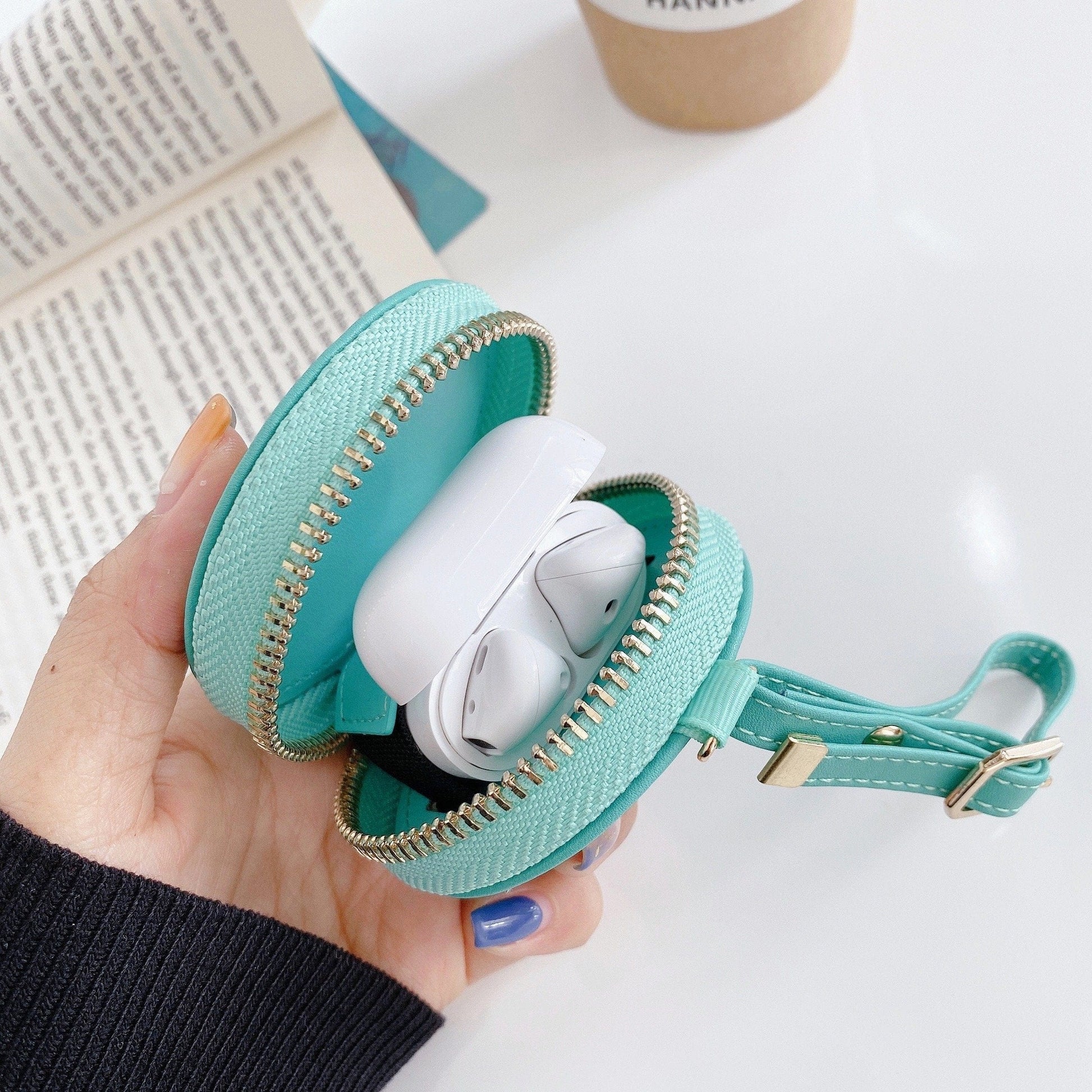 HypedEffects Colorful louis vuitton And gucci Airpods Pro Leather Bag