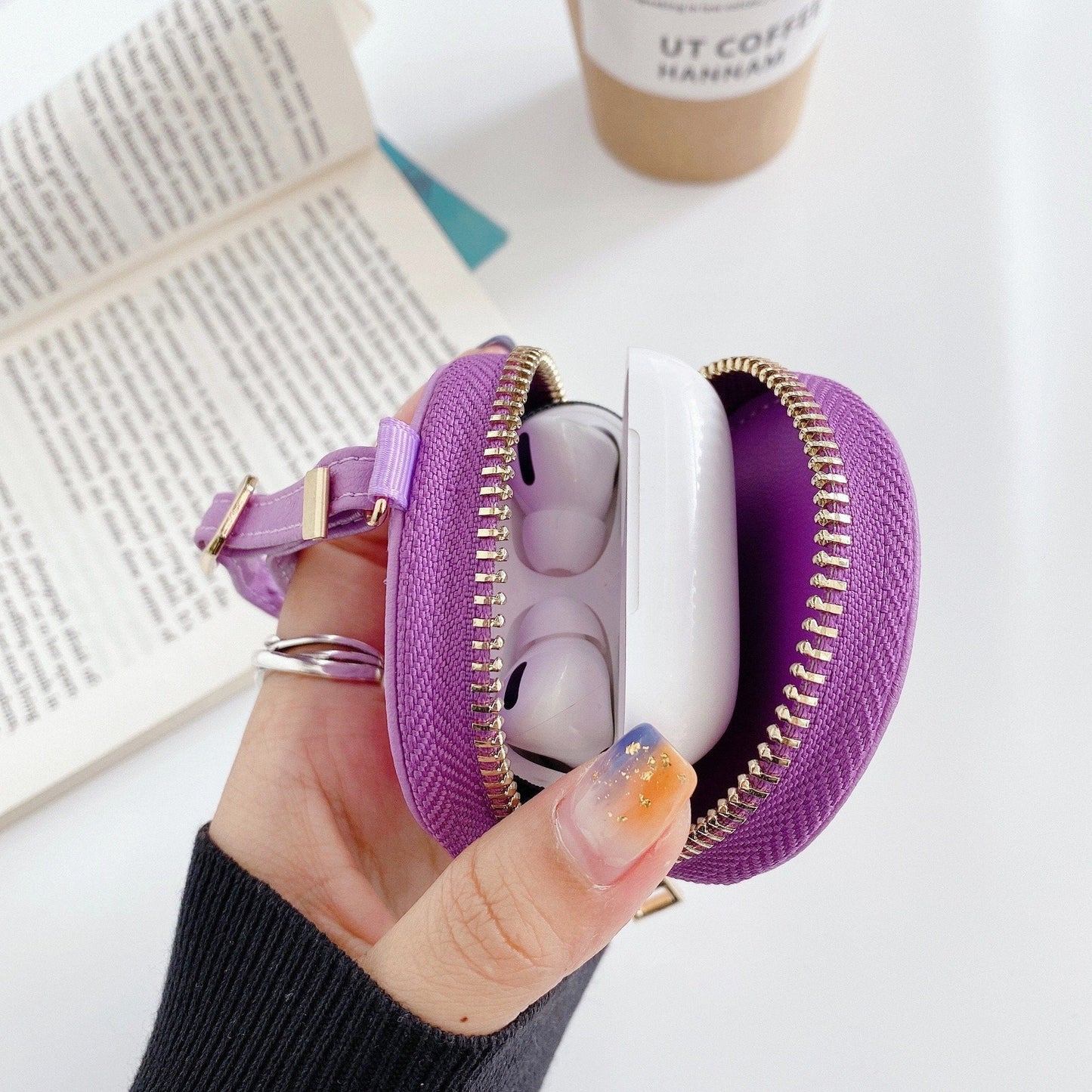 HypedEffects Colorful louis vuitton And gucci Airpods Pro Leather Bag
