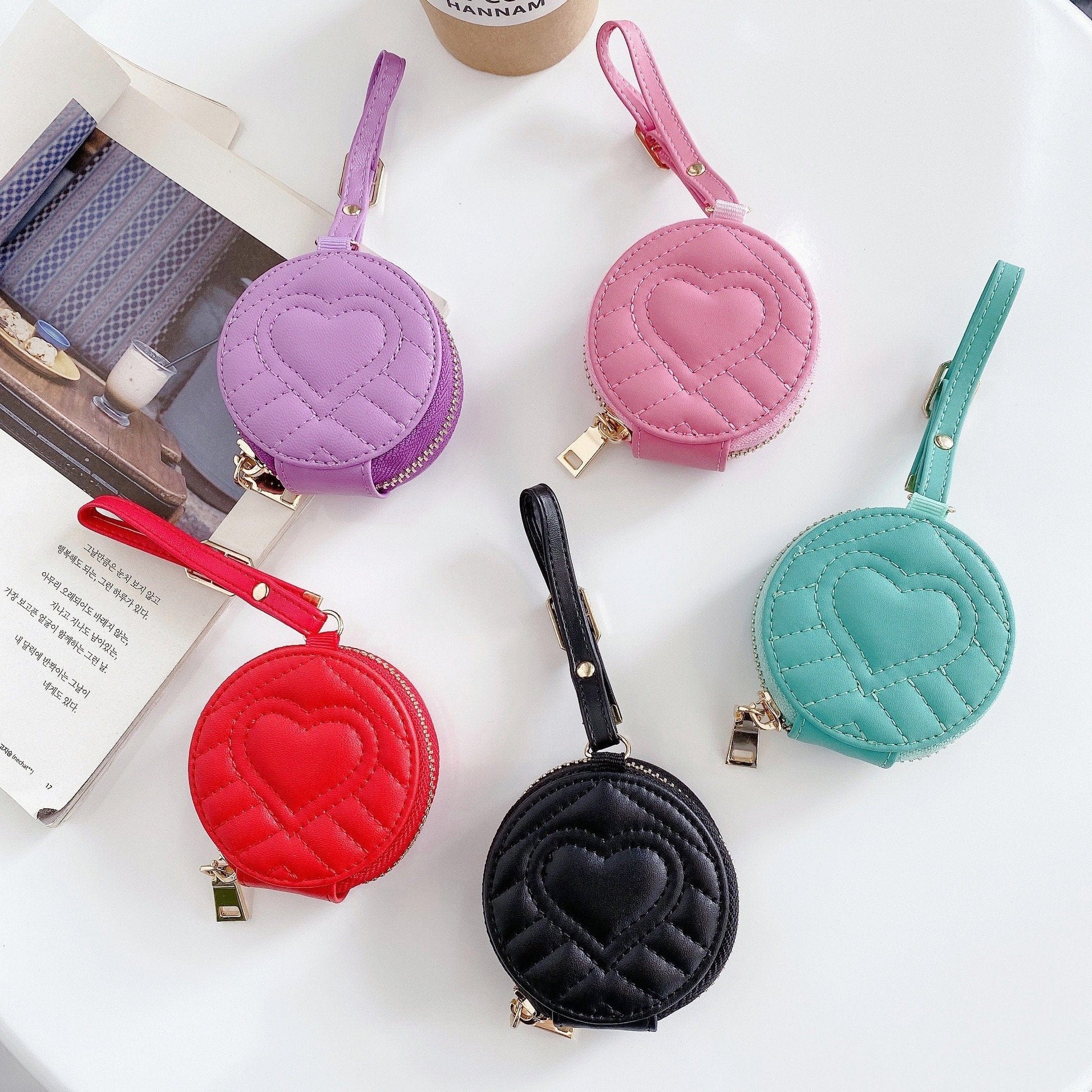 HypedEffects Colorful louis vuitton And gucci Airpods Pro Leather Bag