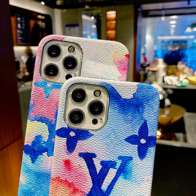 HypedEffects Colorful louis vuitton Cases for iPhone | iPhone 12-17 Covers