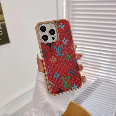 HypedEffects Colorful louis vuitton Phone Covers for iPhone 15 Pro Max