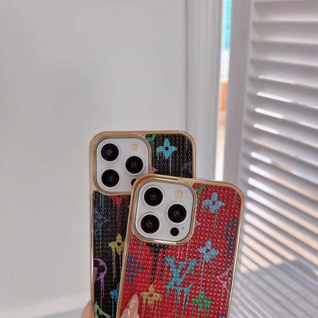 HypedEffects Colorful louis vuitton Phone Covers for iPhone 15 Pro Max