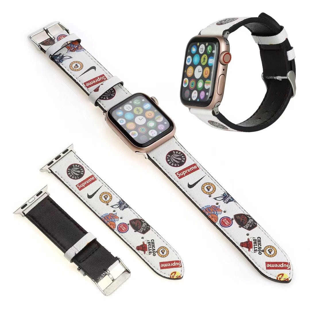 HypedEffects Designer Exotic Leather Dior Watch Band 38/40/41/42/44/45/49 mm