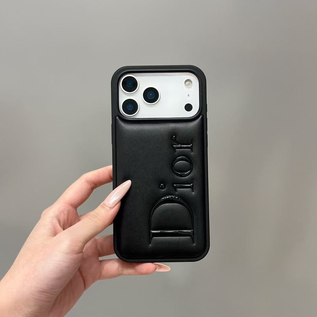 HypedEffects Dior Signature Minimalist Luxury Case for iPhone 13 to 17 Pro Max
