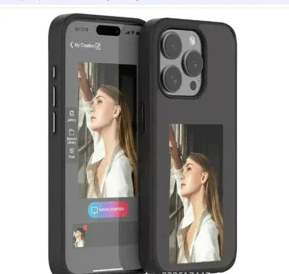 HypedEffects E-Ink Phone Case for iPhone 15