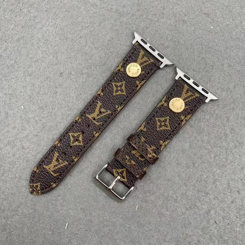 HypedEffects Elegant Leather louis vuitton Watch Band 38/40/41/42/44/45/49 mm