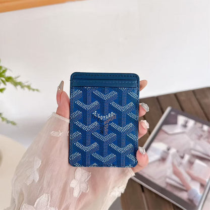 HypedEffects Goyard Card Holder Wallet Signature Pattern Luxury Design