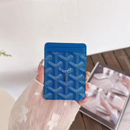HypedEffects Goyard Card Holder Wallet Signature Pattern Luxury Design